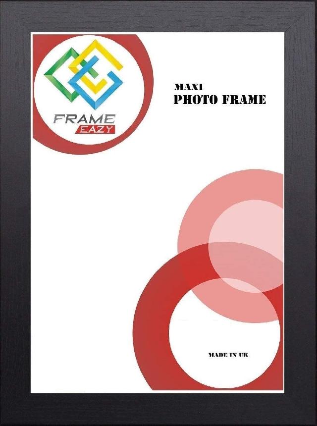 Black A3 Wooden Photo Picture Frame Poster Certificate Frames